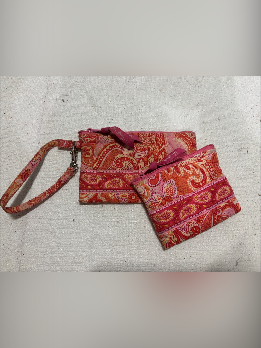 Vera Bradley In The Retired "Sherbet" Pattern